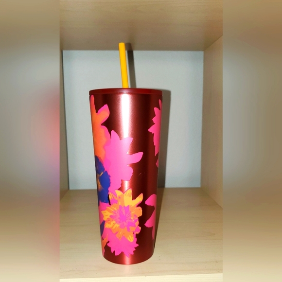 Starbucks Floral Stainless Steel - Picture 2 of 2